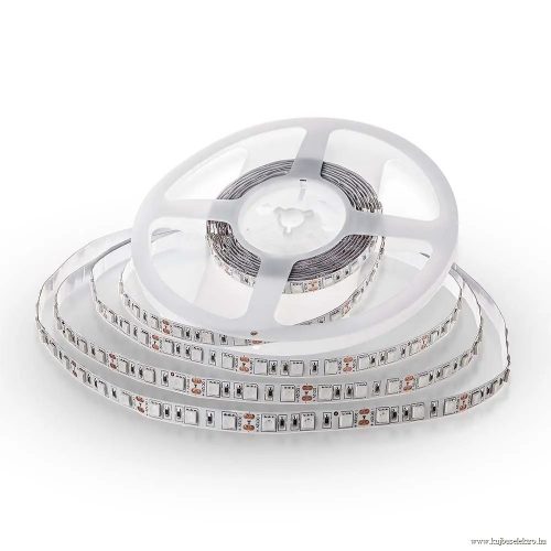 V-TAC-SKU212143 - 11W LED szalag 5050 - 60 LED/m Napfény fehér (nem vízálló) - 212143 (Csak 5m-es tekercsben rendelhető - NEM vágjuk!)