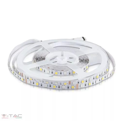 8W LED szalag 5050 - 60 LED/m RGB+CW (nem vízálló) - 212159 (5 méter) V-TAC