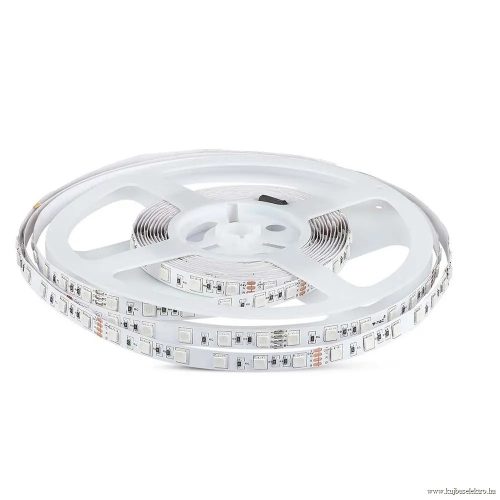 V-TAC-SKU212431 - 10W LED szalag 24V SMD5050 - 60 LED/m IP20 Meleg fehér - 212431 (Csak 5m-es tekercsben rendelhető - NEM vágjuk!)