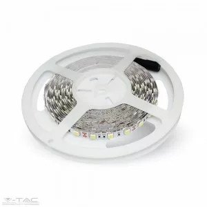 V-TAC-SKU2138 - 10,8W LED szalag 5050 - 60 LED/m Zöld (nem vízálló) - 2138 (Csak 5m-es tekercsben rendelhető - NEM vágjuk!)