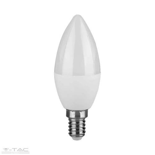 V-TAC-SKU214122 - 3,7W LED izzó E14 C37 Gyertya 6400K - 214122