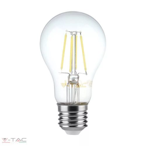 6W Retro LED izzó Filament E27 A60 Meleg fehér - 214272 V-TAC