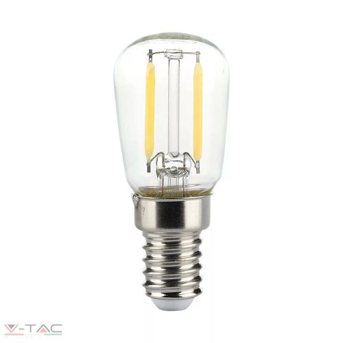 V-TAC-SKU214444 - 2W LED izzó Filament E14 ST26 Meleg fehér - 214444