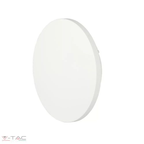 V-TAC-SKU217524 - 5W fehér kerek fali lámpa IP65 3000K - 217524