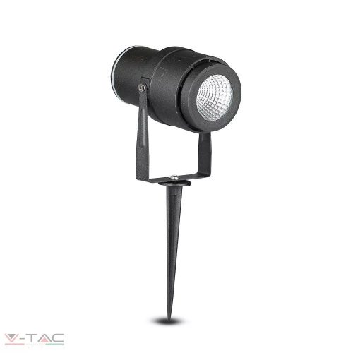 V-TAC-SKU217545 - 12W LED kerti tüske fekete napfény fehér - 217545