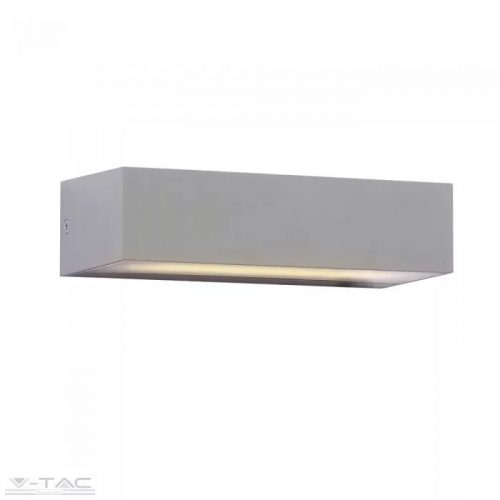 V-TAC-SKU218239 - 9W LED fali / ajtó lámpa szürke 3000K IP65 - 218239