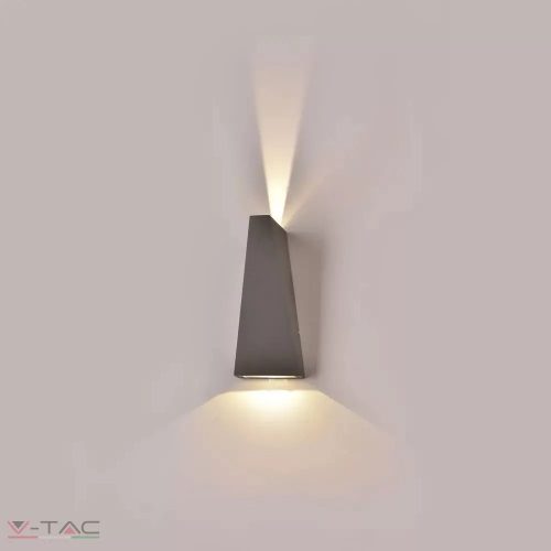 V-TAC-SKU218299 - 4W LED fali lámpatest szürke IP65 3000K - 218299