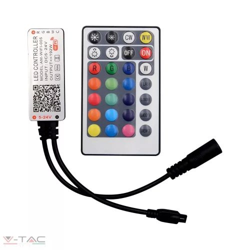 Smart Infravörös vezérlő RGB + CCT LED szalagokhoz - 2900 V-TAC