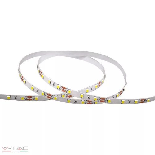 V-TAC-SKU2932 - 8W LED szalag 4040 - 60LED/m Napfény fehér IP20 - 2932 (Csak 5m-es tekercsben rendelhető - NEM vágjuk!)