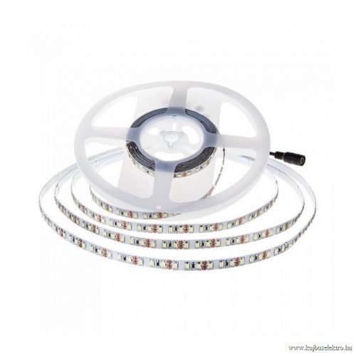 V-TAC-SKU325 - 12W LED szalag 2835 120LED/m Samsung chip12V 6400K IP20 - PRO325 (Csak 5m-es tekercsben rendelhető - NEM vágjuk!)