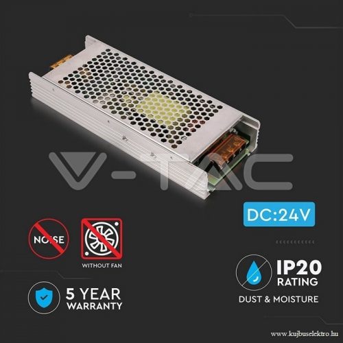 V-TAC-SKU3275 - 360W fém tápegység 24V 15A IP20 - 3275