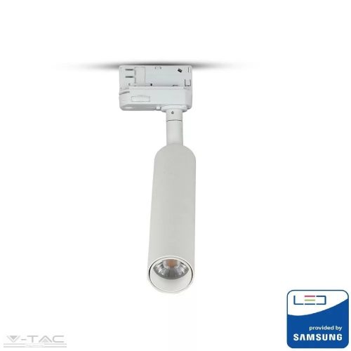 V-TAC-SKU350 - 7W LED sínes lámpatest fehér 3000K - PRO350