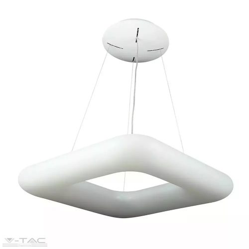 V-TAC-SKU3963 - 42W LED dimmelhető design csillár négyszög fehér - 3963