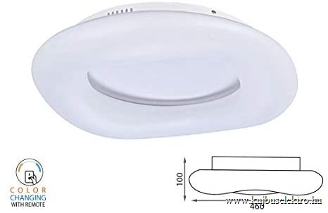 V-TAC-SKU3967 - 32W LED dimmelhető design csillár kör fehér - 3967