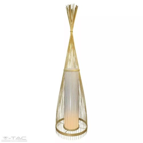 V-TAC-SKU40571 - Rattan design állólámpa E27 foglalattal ø300mm - 40571