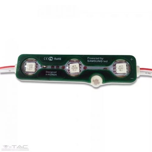 V-TAC-SKU5119 - 0,72W LED modul 5050 IP67 Zöld - 5119