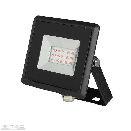 V-TAC-SKU5989 - 10W LED reflektor E-széria piros fényű - 5989