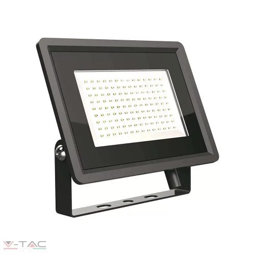 V-TAC-SKU6721 - 100W fekete LED reflektor F széria 3000K IP65 - 6721