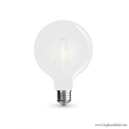 V-TAC-SKU7190 - Retro LED izzó - 10W Filament E27 G125 Hideg fehér 7190