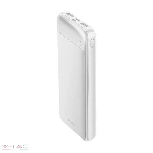 10000 mAh Power Bank fehér - 7834 V-TAC