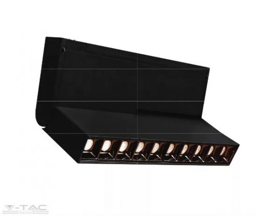 V-TAC-SKU7964 - 20W Magnetic dönthető lineár spotlámpa CRI>90 fekete 3000K UGR19 - 7964