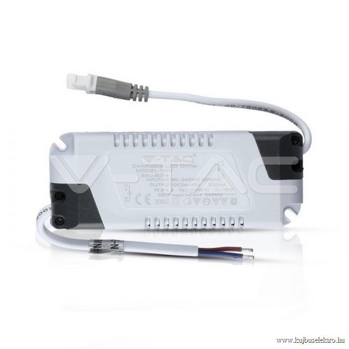 V-TAC-SKU8074 - 12W dimmelhető tápegység LED panelhez - 8074