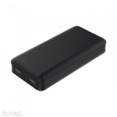 V-TAC-SKU8190 - Power bank fekete 20000 mAh - 8190