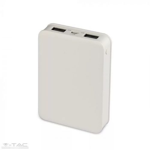 V-TAC-SKU8191 - Power bank fehér 5000 mAh - 8191