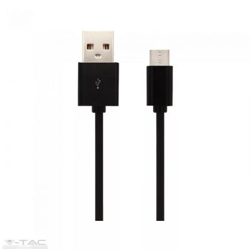 V-TAC-SKU8448 - Micro USB kábel 1,5m fekete - 8448