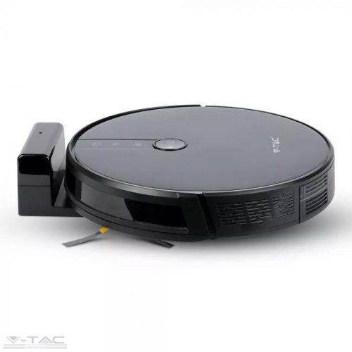 V-TAC-SKU8650 - Fekete smart robotporszívó/felmosó - 8650