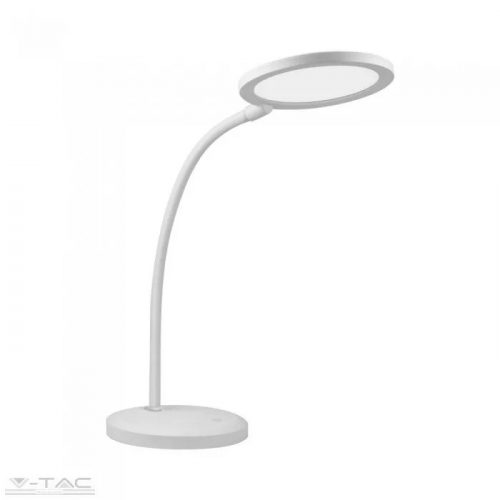 V-TAC-SKU8673 - 7W LED fehér asztali lámpa 3000K - 8673