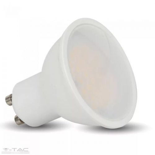 V-TAC-SKU878 - 10W LED spotlámpa GU10 Samsung chip opál Meleg fehér 110° - PRO878