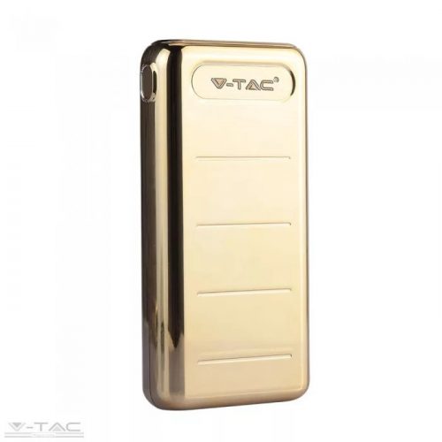 V-TAC-SKU8908 - Power bank arany 20000mAh - 8908