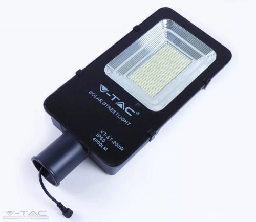 V-TAC-SKU95509 - 50W Napelemtábla LED Utcai világítással, tartórúddal 6000K - 95509