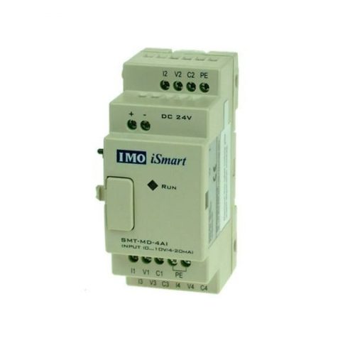 IMO - iSmart SMT-MD-4AI bővítőmodul - iSmart analóg beviteli modul 24VDC , 4 AI (0-10V, 0-20mA) - HD Hungária - SMT-MD-4AI