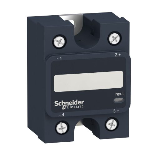 SCHNEIDER SSP1A110BDT - SSP hűtőbordára szerelhető szilárdtestrelé, 1f, nullfeszültségű kapcsolás, 1NO, 24-300VAC, 10A, 24VDC, hőátadóval