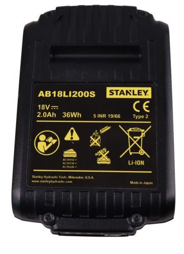 TRACON AKKU1 - Akkumulátor D55E és D62E présszerszámokhoz Li-ion 18V, 2000mAh