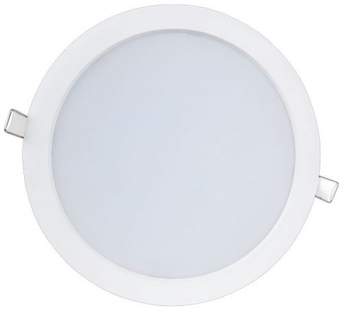 TRACON DLC5NW - Kompakt beépíthető LED mélysugárzó 230VAC, 5W, 4000K, 450lm. IP20, EEI=F