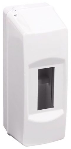 TRACON EDFK-2/1ANP - Falon kívüli elosztódoboz, ajtó nélkül, zárópecsételhető 1×2 modul, IP40, (H×W×D=130×50×68mm)