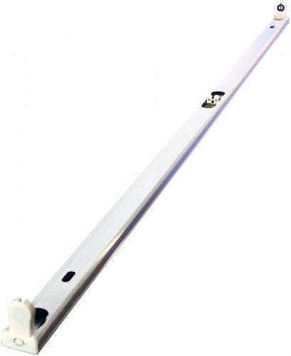 TRACON ELV109 - Nyitott lámpatest T8 LED világító csövekhez 230 VAC, max. 9 W, 600 mm, G13