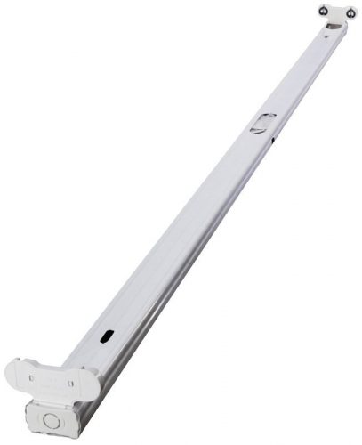 TRACON ELV209 - Nyitott lámpatest T8 LED világító csövekhez 230 VAC, max. 2×9 W, 600 mm, 2×G13