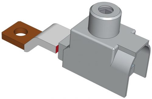 TRACON ESK-KETO-00/95 - Betáp kapocs 00, 25-95mm2, Cu/Al, M8, AC690V/DC1000V-250A