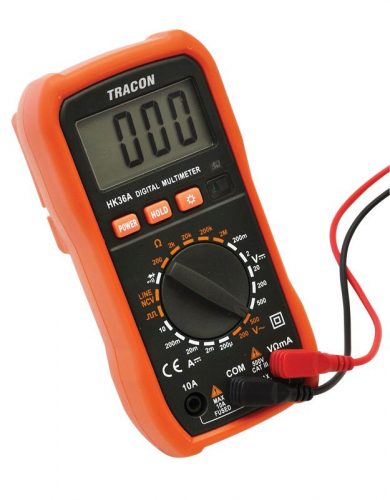 TRACON HK36A - Digitális multiméter DCV,ACV,DCA,OHM,diode check,NCV,signal