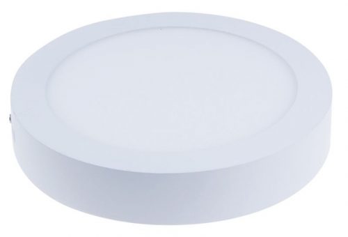 TRACON LED-DLF-12NW - Falon kívüli LED mélysugárzó, kerek, fehér 85-265 VAC, 12 W, 800 lm, D=175 mm, 4000 K, IP20, EEI=G