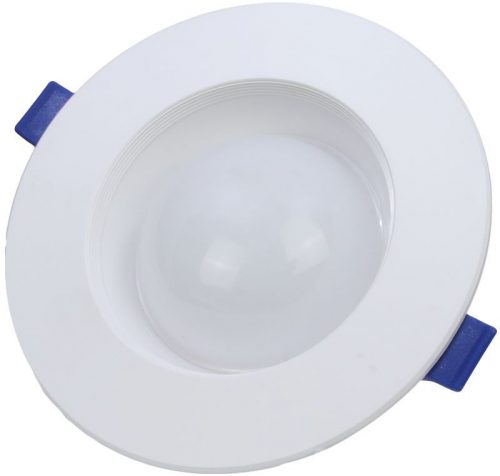 TRACON LED-DLGS-3NW - Kompakt beépíthető LED mélysugárzó 230 VAC, 3W, 240lm, D=95 mm, 4000 K, IP44, EEI=G