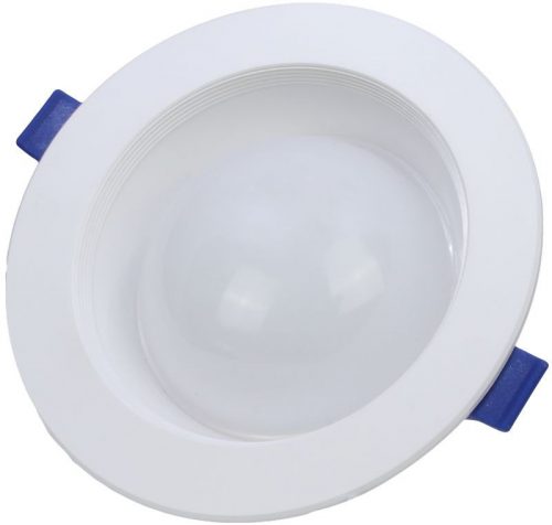 TRACON LED-DLGS-9NW - Kompakt beépíthető LED mélysugárzó 230 VAC, 9W, 720lm, D=160 mm, 4000 K, IP44, EEI=G