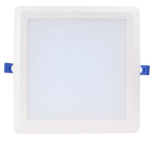 TRACON LED-DLNS-24NW - Kompakt beépíthető LED mélysugárzó SAMSUNG chippel 230 VAC, 24 W, 1920lm, D=225×225 mm, 4000 K, IP20, EEI=G