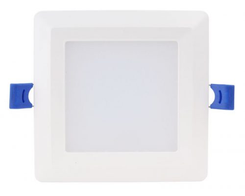 TRACON LED-DLNS-6NW - Kompakt beépíthető LED mélysugárzó SAMSUNG chippel 230 VAC, 6W, 480lm, D=120×120 mm, 4000 K, IP20, EEI=G