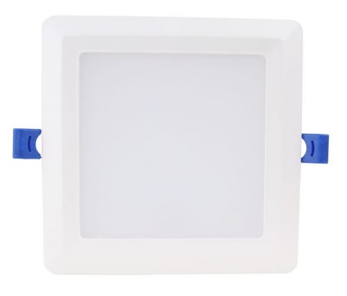 TRACON LED-DLNS-9NW - Kompakt beépíthető LED mélysugárzó SAMSUNG chippel 230 VAC, 9W, 720lm, D=150×150 mm, 4000 K, IP20, EEI=G