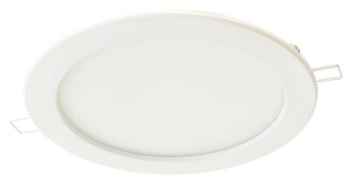 TRACON LED-DLV-12NW - Védett, beépíthető LED mélysugárzó, fehér 230 VAC, 12 W, 4000 K, 840 lm, IP44, EEI=G